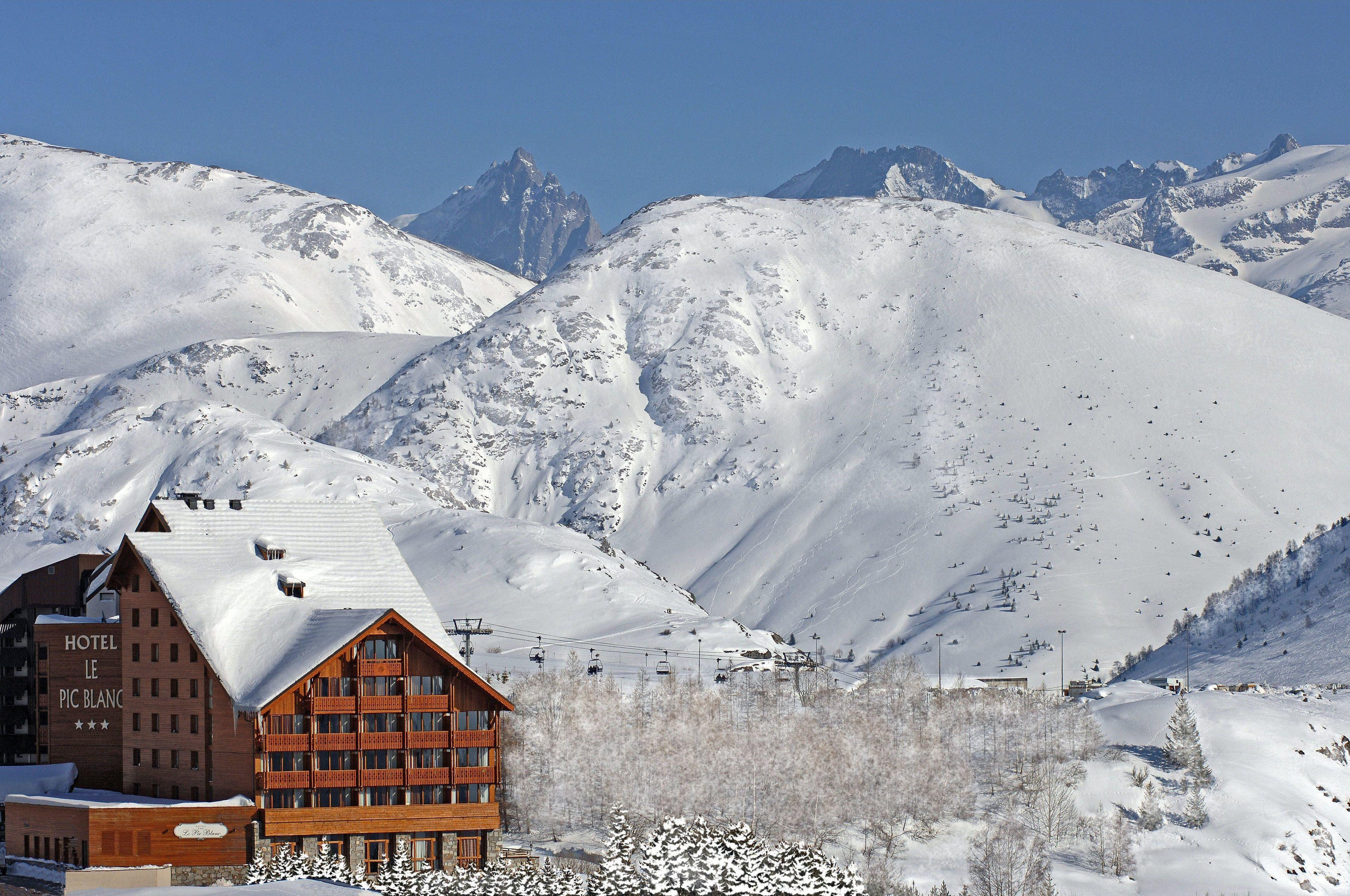 Le Pic Blanc Hotel Alpe d'Huez Exterior photo